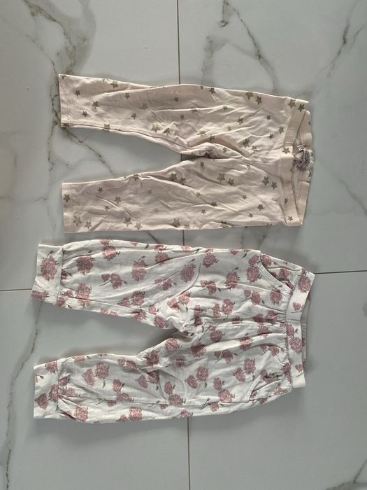 Dwie pary spodni / legginsy 90