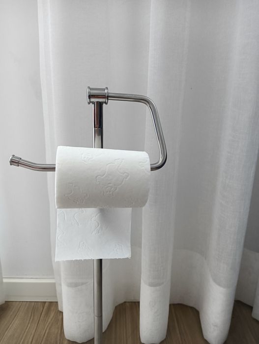 Suporte papel higiénico IKEA - excelente qualidade - Novo!