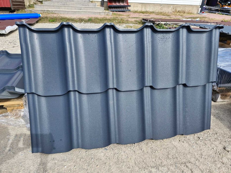 Blacha trapezowaT18 brąz ral 8017 mat, dach, garaż blaszany DOBRA CENA