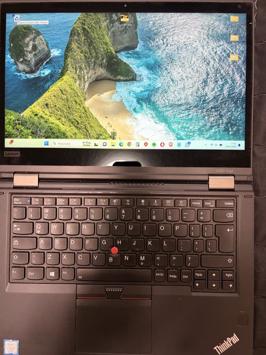 L-Yoga z Windows 11 Pro – i5 / 8GB RAM / dotyk stan idealny