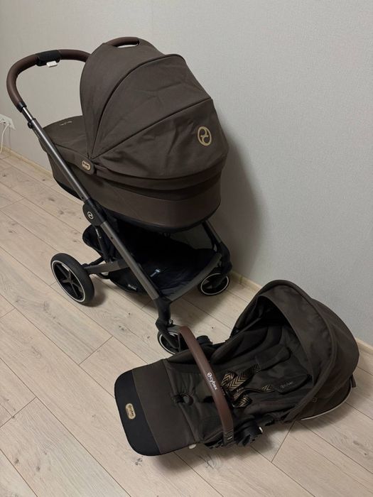 Cybex Balios S Lux Taupe 2 в 1 Chocolate Brown 2025