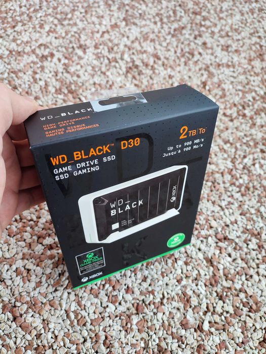 Nowy WD Black D30 2TB. Zewnętrzny dysk SSD. Opakowanie zaplombowane.