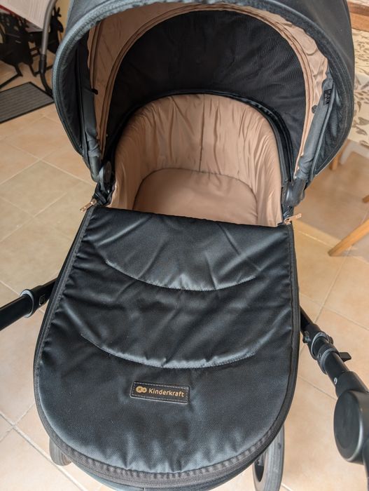 Carrinho bebe 3 em 1 Kinderkraft