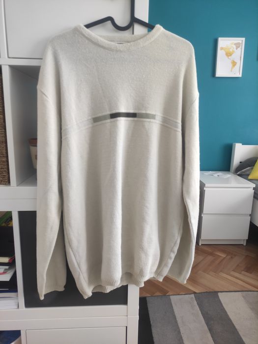 Sweter męski beżowy rozm. XL
