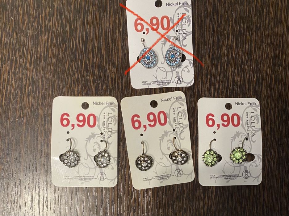 Sprzedam nowe kolczyki firmy Lolita