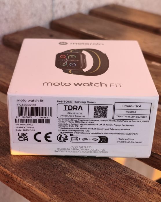 Motorola Moto Watch FIT – Novo e selado!