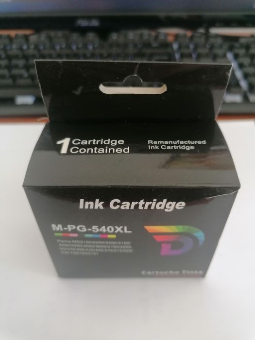 Tinteiro M-PG-540 XL preto