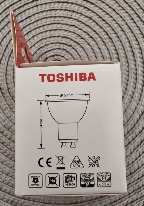 Toshiba Gu10 led 4w