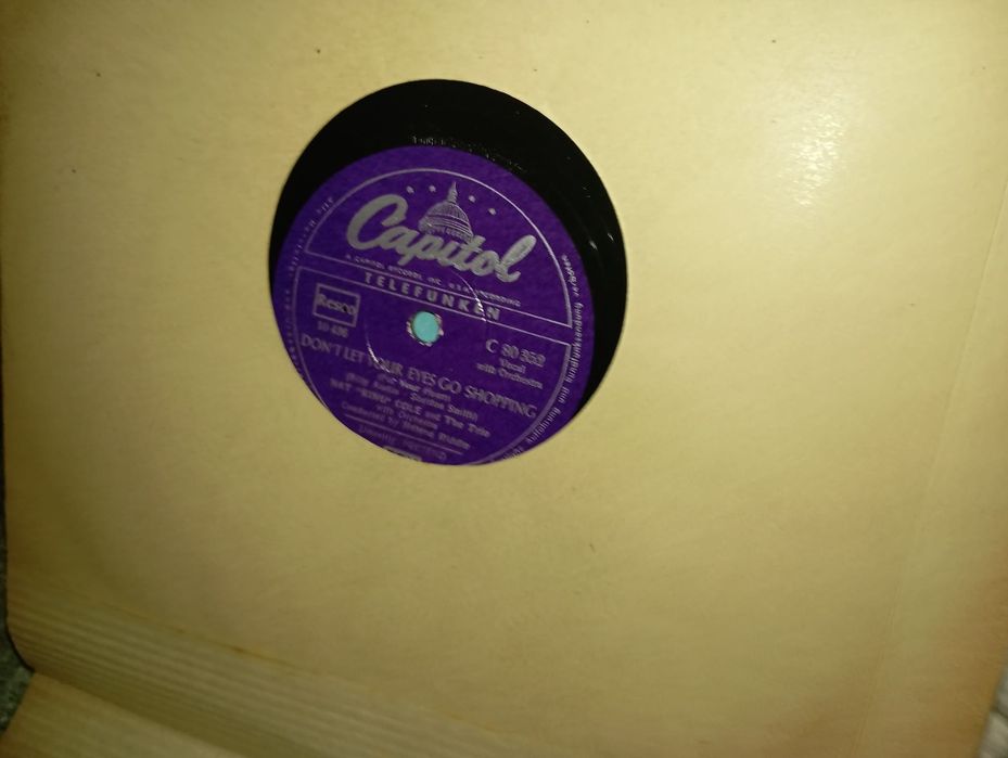 Álbum de discos não sei que músicas são