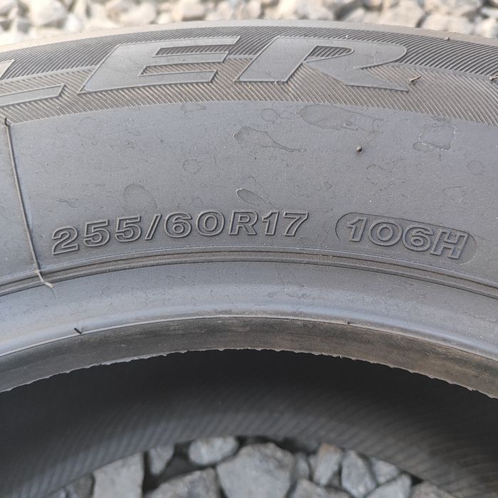 Пара літніх шин Bridgestone 255/60 R17 255*60 17 Dueler H/P 001751
