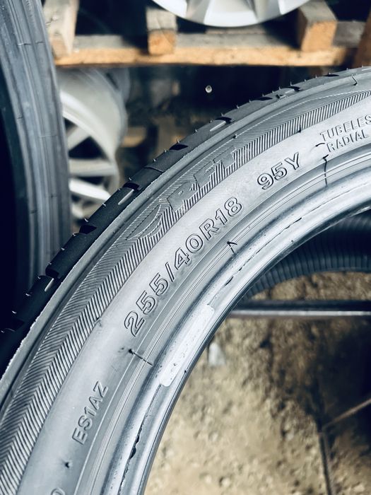 Шини Різноширокі Літні 225 45 18+255 40 18 Bridgestone PotenzaS001 4шт