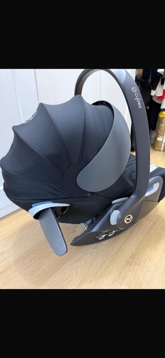 Fotelik cybex cloud Z i-size deep black platinium