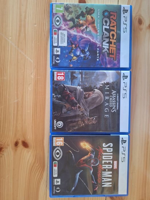 3 Jogos PS5 novos