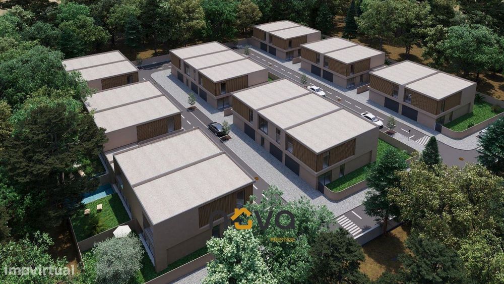 Excelentes moradias T3+1 de LUXO situadas a 900m da praia | NOVA Imobi