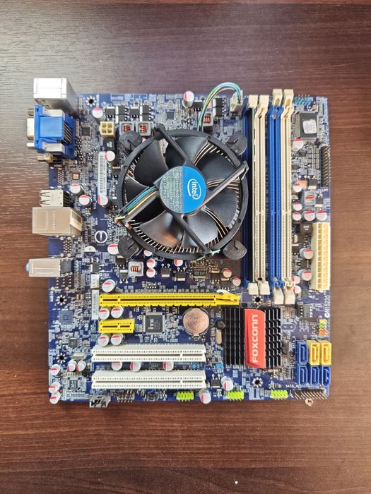Komputer zestaw Płyta Główna Foxconn N15235 + procesor i5-2400 + RAM DDR3 8Gb + chlodz