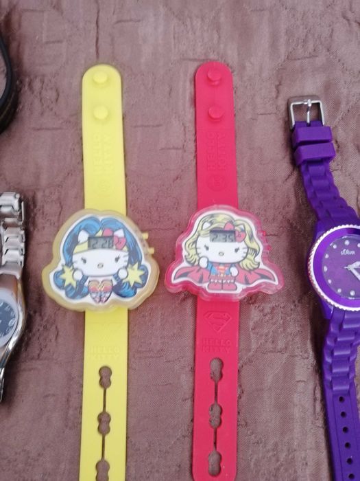 Zegarki naręczne zestaw 6 sztuk