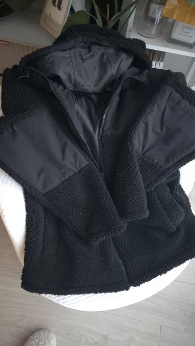 Kurtka H&M sherpa miś polar męski rozm. L
