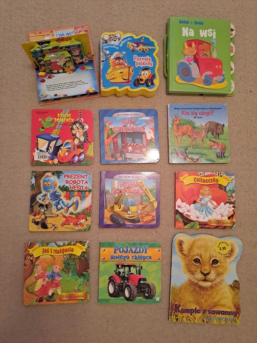 Książeczki dla dzieci - twarde strony