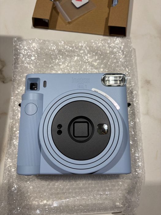 Nowy aparat Fujifilm Instax SQUARE SQ1 - kolor Glacier Blue (Niebieski)