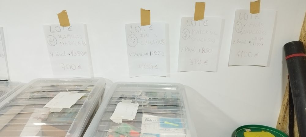 Material de pesca desportiva