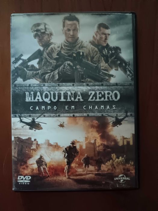 filme dvd original - maquina zero - campo de chamas
