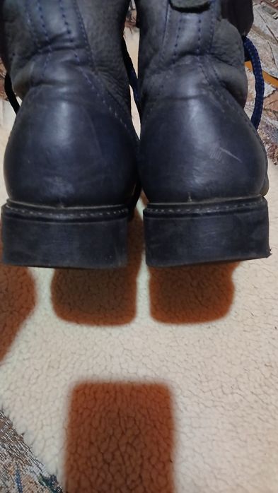 Ботинки зимние,кожаные