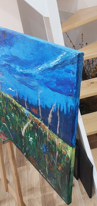Obraz akryl. 120x40cm.