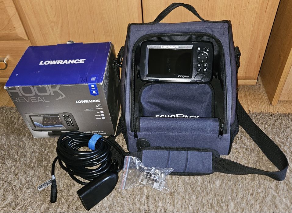 Echosonda Lowrance Hook Reveal 5 83/200 HDI z GPS i gniazdem microSD