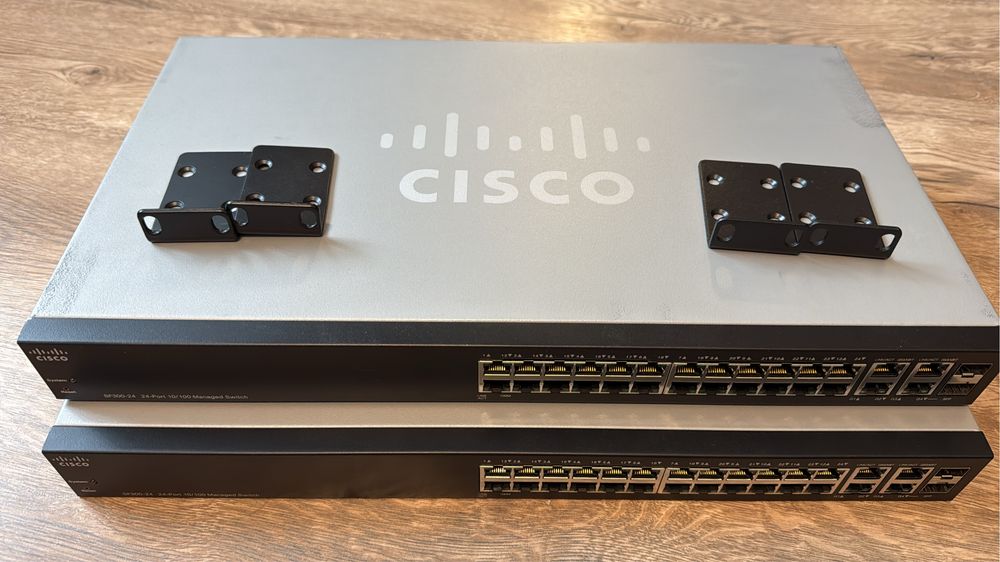 Комутатор Cisco SF300 24 SRW224G4 K9 керований 24 порти
