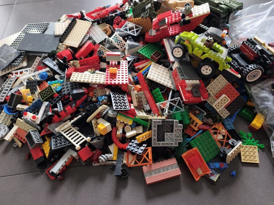 5 kg klocków NIE LEGO