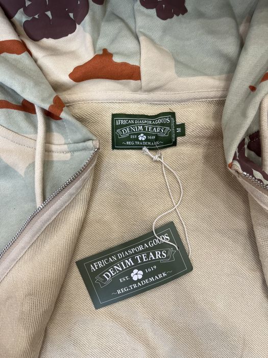 ‼️Розпродаж‼️ Зип худи Denim Tears | худі денім худи деним тирс кофта