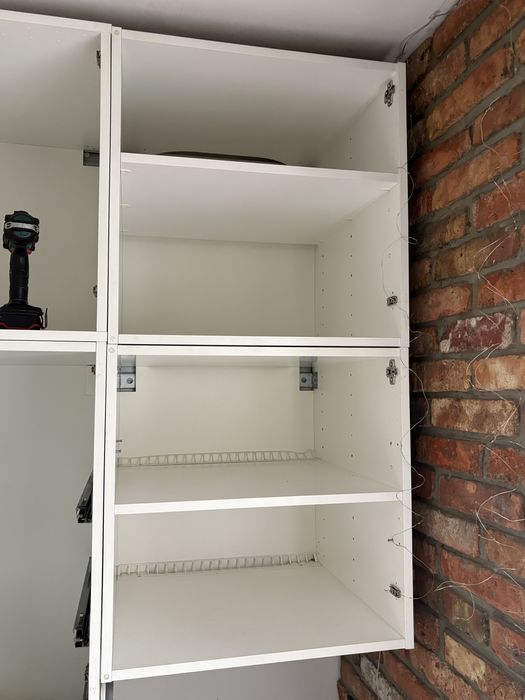 Szafki Ikea 60 x 60 VOXTORP BIAŁY POŁYSK