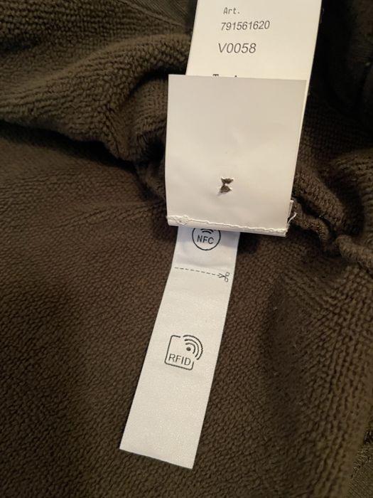 Stone island zipp hoodie хаки