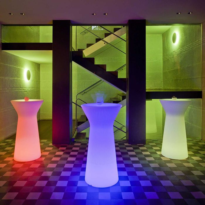 Mobiliario led bares e mesas led