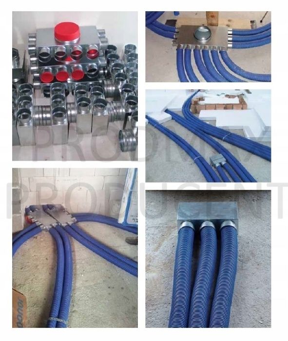 SKRZYNKA ROZPRĘŻNA 1x75/125 Rekuperacja Wentylacja Producent !!!