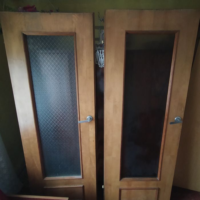 Drzwi wewnętrzne prawe 70 dwie sztuki