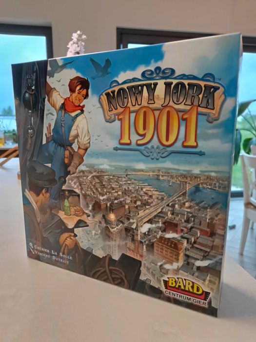 Gra planszowa Nowy Jork 1901 (Bard) – Stan JAK NOWA, grana tylko raz!