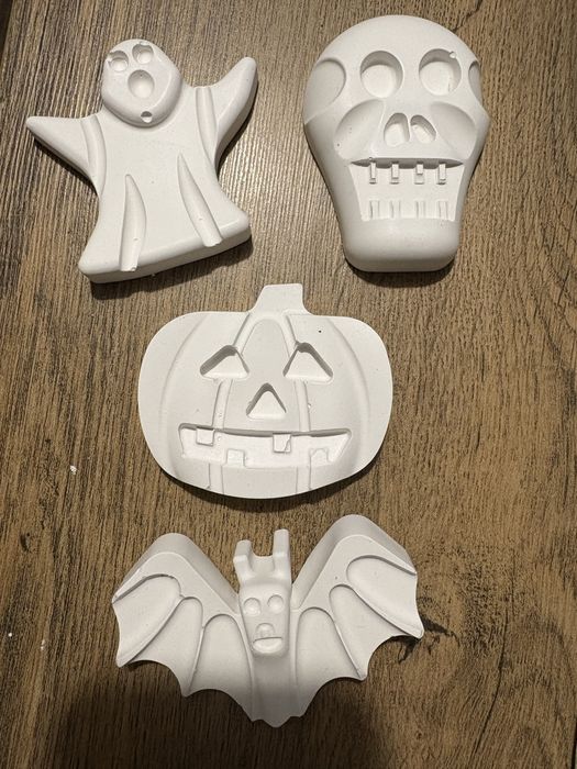Halloween gipsowe figurki
