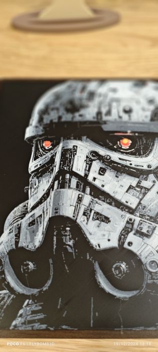 Hueforge Stormtrooper COM Relief 3D Print64376356237826121