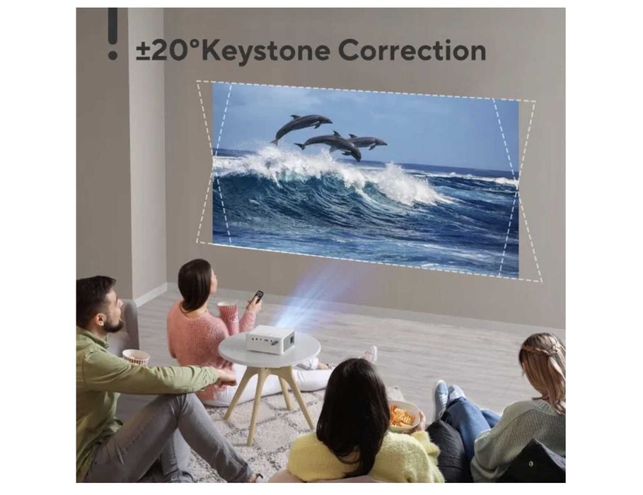 Projektor LCD AKIYO O1 biały