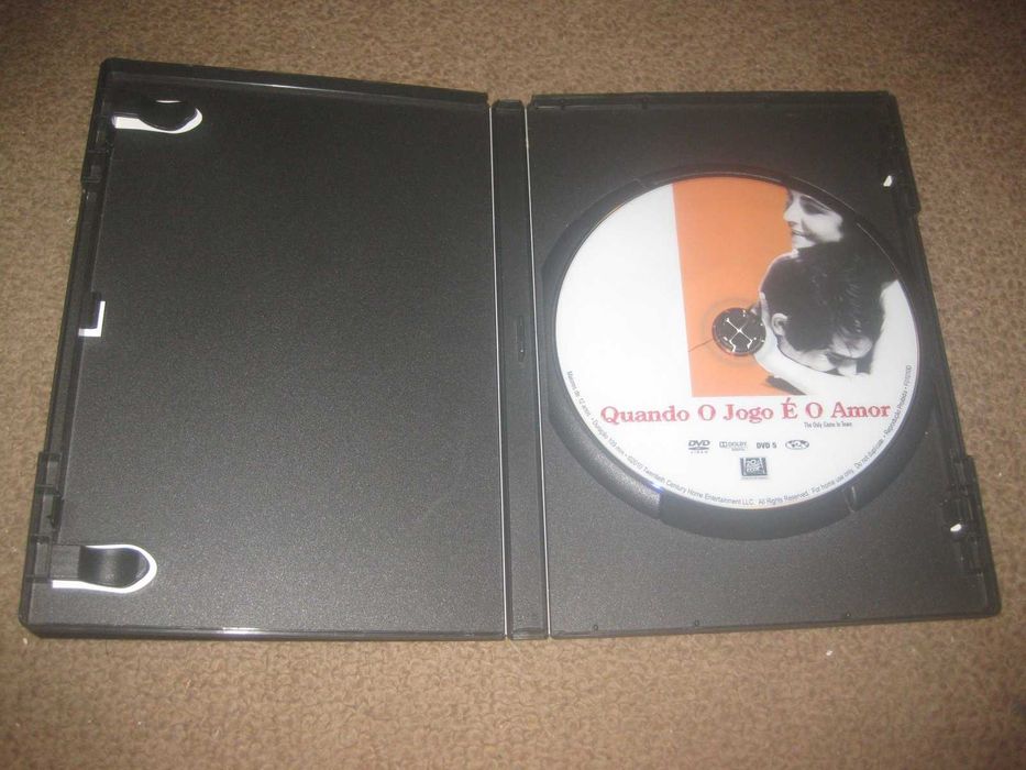 DVD "Quando o Jogo É o Amor" com Warren Beatty/Raro!