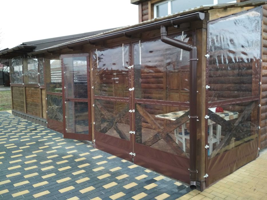 М'які вікна для тераси/альтанки