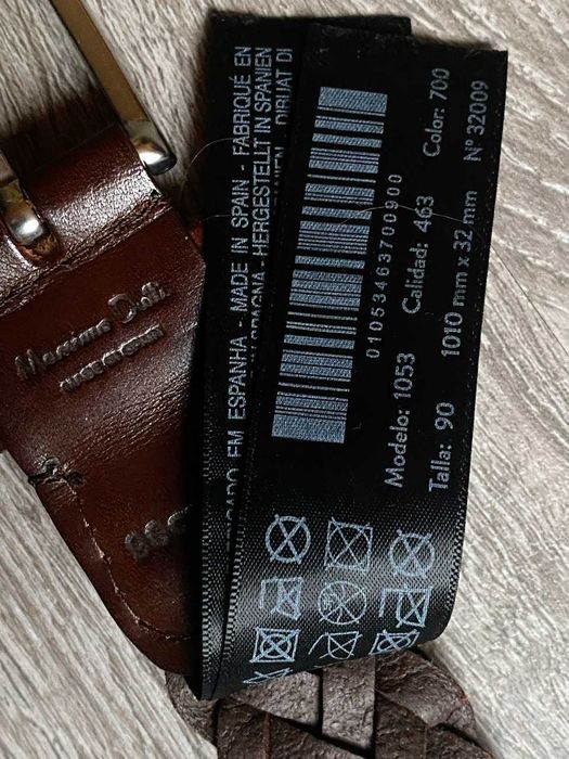 Пояс Massimo Dutti натуральная кожа
