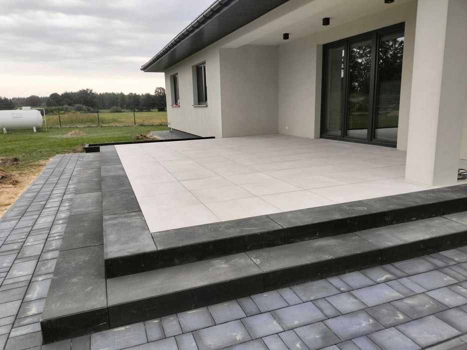 Układanie kostki brukowej i granitowej