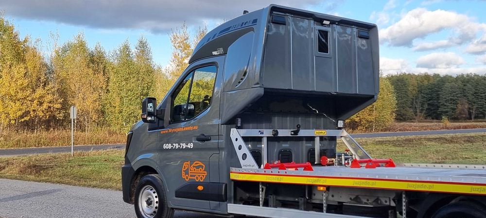 Wynajem lawety Warszawa, holowanie