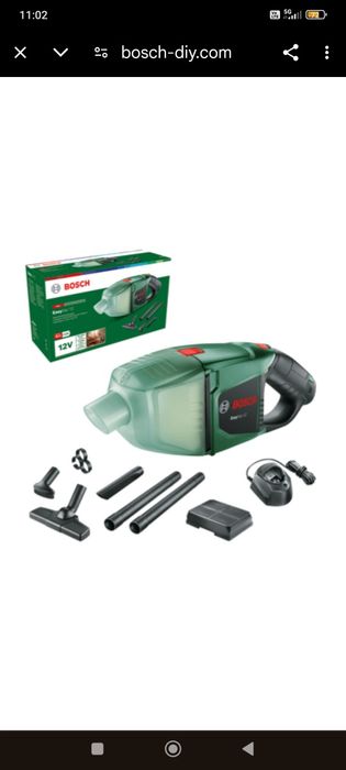 akumulatorowy odkurzacz ręczny Bosch EasyVac 12.