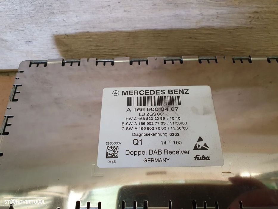 Módulo de Antena dab Mercedes W212 W220 W250 W300 - A1669.003407