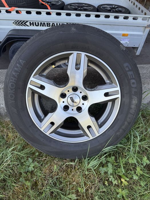 Диски AEZ R16 5x108 ET30 + шини Yokohama 215/65 R16