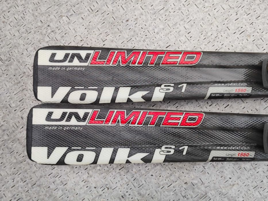 Dobry, uniwersalny VOLKL UNLIMITED C1 156 cm! Po serwisie