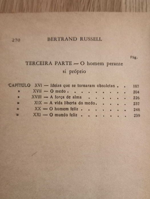 Bertrand Russel - A Última Oportunidade do Homem